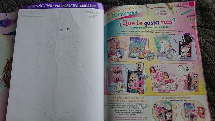 Top Model Magazine in Spanish Language