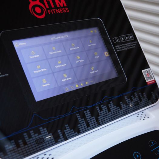 C66 Commercial SMART Treadmill with 1YR Warranty, 3HP Motor 18KM PER HOUR, WiFi Colour Touchscreen Media Player, Watch Netflix, YouTube, etc, Download Any App, Flash Sale