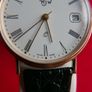 Rjw 9ct Gold 375 Cased Mens Swiss Made Wristwatch (works Perfectly) Image 5