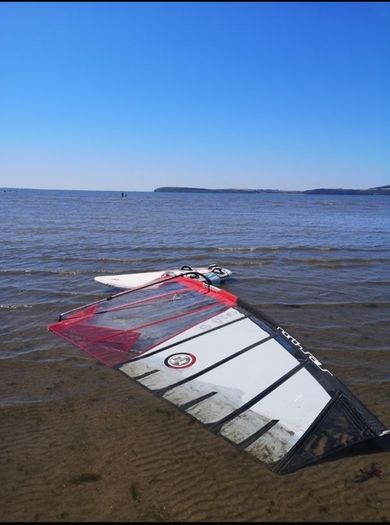 windsurfing kit fanatic shark 145 for beginners