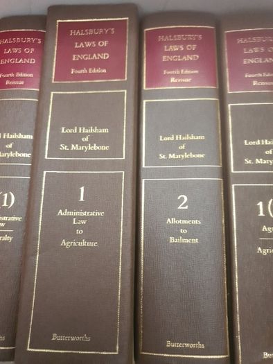 Collection of Law Books