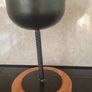 Handmade Wine Coaster Holder  5 Metal Coasters Image 4