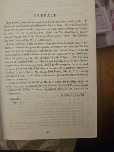 Spenser Poetical Works.  Edited With Critical Notes By J.c.smith And E. De Selincourt. Published By Oxford University Press London.  1965 Hardback With Dustjacket In Good Condition. See Photos For Same.