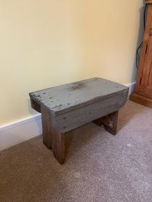 Antique Irish Pine Vernacular Dairy Milking Stool