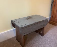 Antique Irish Pine Vernacular Dairy Milking Stool