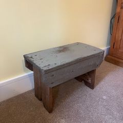 Antique Irish Pine Vernacular Dairy Milking Stool