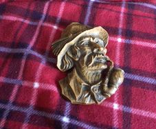 Fisherman 3D Wall Plaque