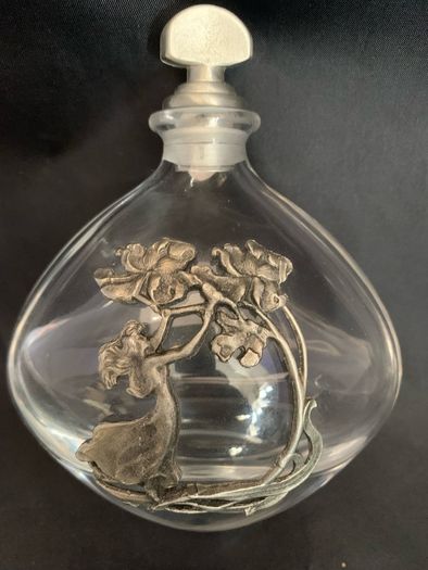 Vintage Art Nouveau Style Perfume Bottle