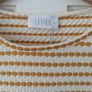Yellow & White Stripe Savida Long Sleeved Top Size Small Image 3