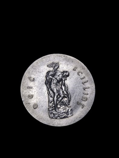 Eire 10 shillings 1966 Easter Rising Silver Coin