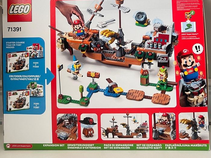 LEGO Super Mario Bowsers Airship Expansion Set 71391