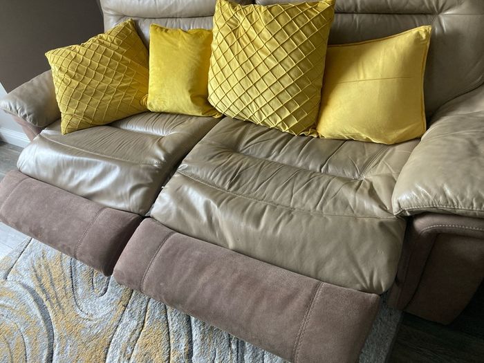 Leather Electric Recliner 3. 1. 1.