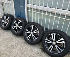 16" Mercedes 5x112 Black & Silver
