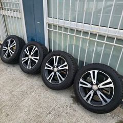 16" Mercedes 5x112 Black & Silver