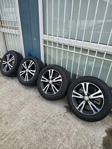 16" Mercedes 5x112 Black & Silver