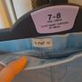 Girl's F&F unicorn jeggings age 7-8years Image 2