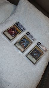 Graded Yu-gi-oh cards