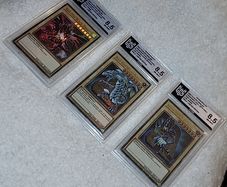 Graded Yu-gi-oh cards