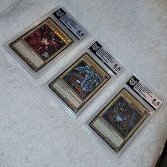 Graded Yu-gi-oh cards