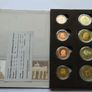 Vatican 2010 2 Adam & Eve probe euro in COMPLETE set Pattern coins  expulsion from Eden 2 euro Bi-Metal Specimen Image 2