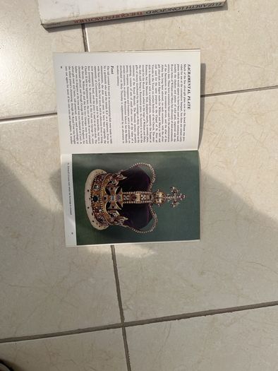 Queen Mother biography , Queen Elizabeth coronation souvenir book and Crown Jewels book bundle