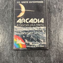 RARE 1982 ZX Spectrum Arcadia (J.K. Greye Enterprises) - Mint Condition Misprint Variant