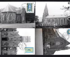 1976 Isle of Man Christmas and Centenary of Mothers Union Commemorative Stamp on limited edition Photographs.