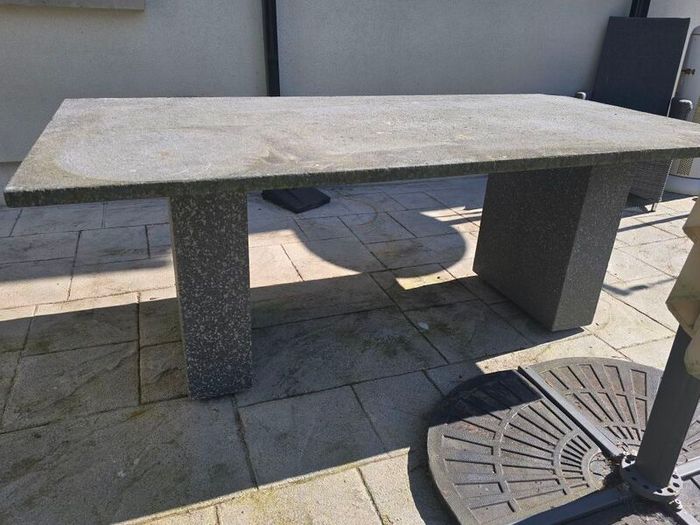 Reconstituted Stone Outdoor Patio Garden Table