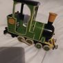 Green Toy Train Engine Image 3