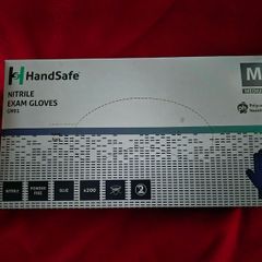 HandSafe GN91 Blue Nitrile Powder Free Examination Gloves