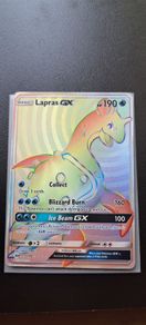 Lapras GX Secret Rare Rainbow 151 Sun & Moon