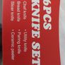 SWITZNER 6 piece knife set, Brand New, Top Quality Image 3