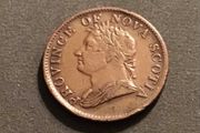 Canada Nova Scotia 1832 Geo IV Halfpenny