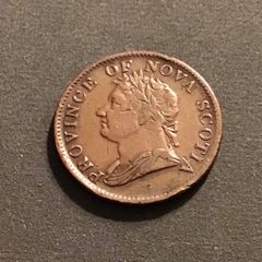 Canada Nova Scotia 1832 Geo IV Halfpenny