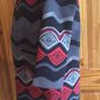 Ladies Black Red and Grey Wool Blend Dress Coat size M 12/14 including postage Image 4