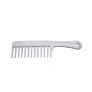 Silver Wide Tooth Comb Big Detangling Comb Long Teeth Comb Image 3