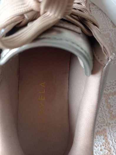 Leather womens trainers Carvela size 38