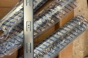 Qty 8.  Zinc-plated Ball Bearing Drawer Runners