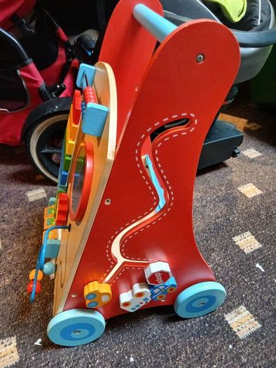 Wooden Activity Walker Baby Walker from Aldi