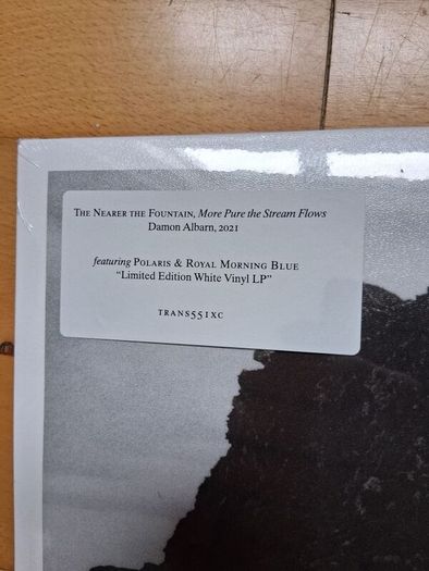 Damon Albarn Sealed White Vinyl