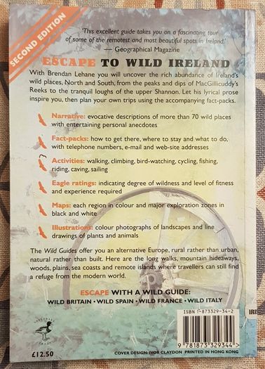 Wild Ireland: A Travellers Guide by Brendan Lehanne