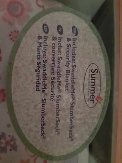 Baby slumber sack set. Brand new