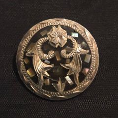 925 Sterling Silver Mexican Brooch/Pendant