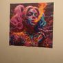 Harley Quinn smoking gem art Image 2