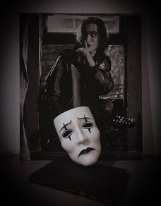 The Crow Tragedy Mask