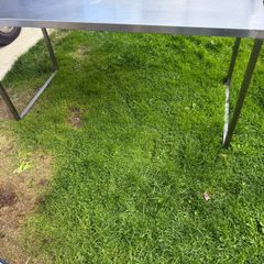 Stainless steel table