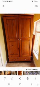 Solid Pine Wardrobe