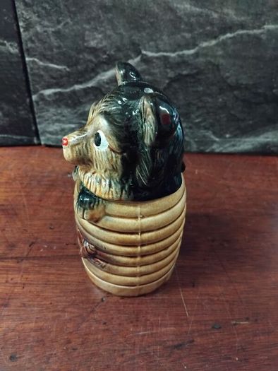 ceramic Bear double jar