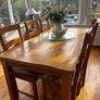 farm house table and chairs Image 2