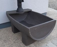 PVC...Barrel Water Feature...
